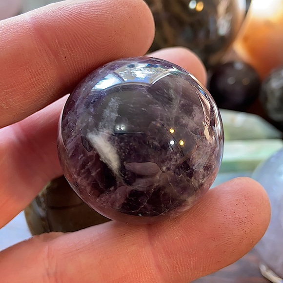 🔥SALE🔥 Dream Amethyst Crystal Mini Sphere! - Picture 3 of 6
